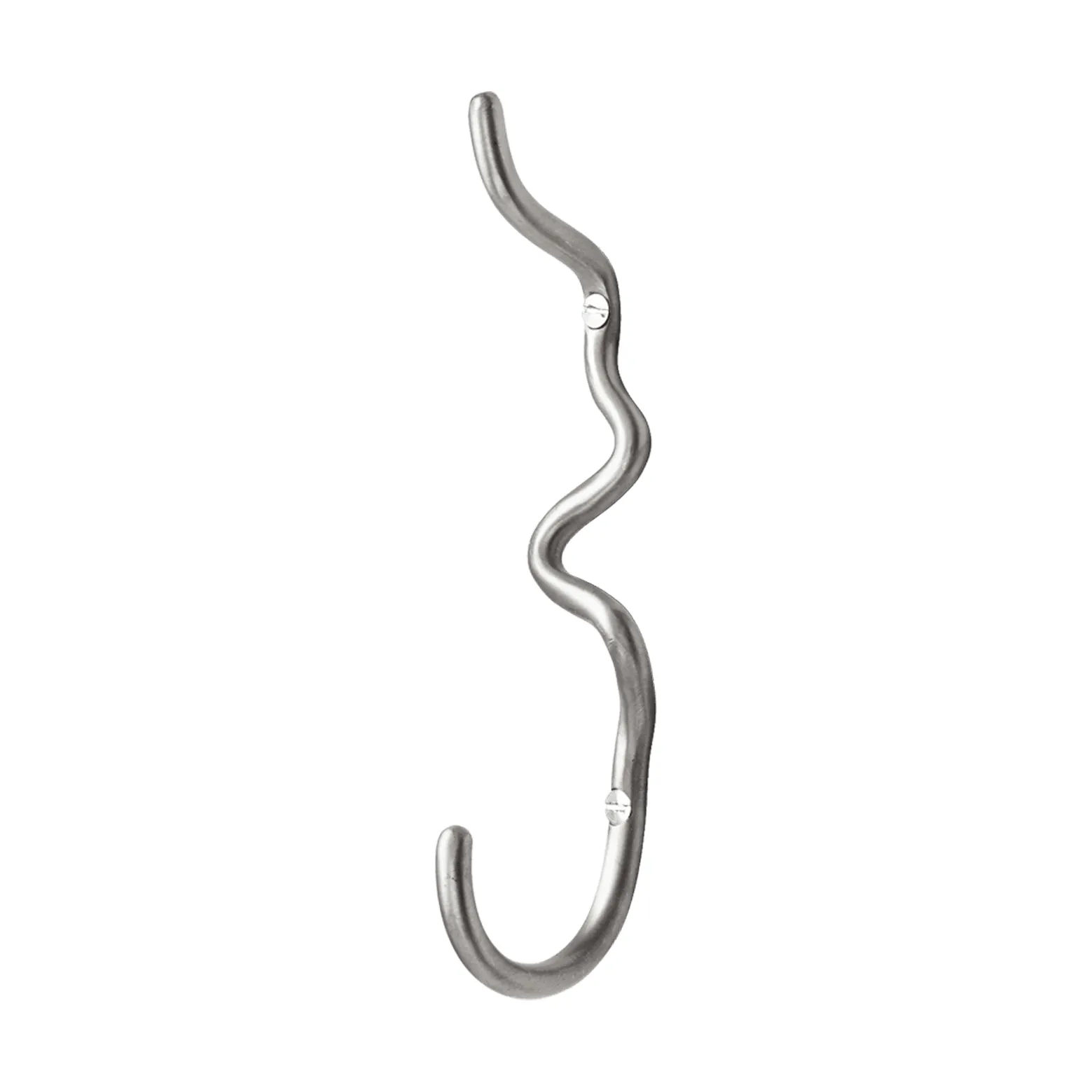 Gancho Curvature sencillo, Stainless steel Ferm Living