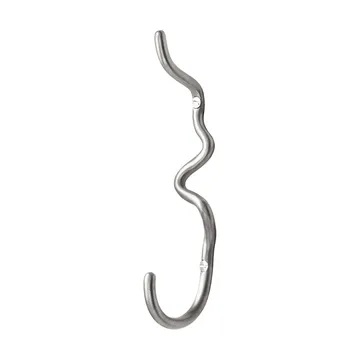 Gancho Curvature sencillo - Stainless steel - Ferm Living