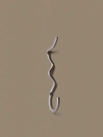Gancho Curvature sencillo - Stainless steel - Ferm Living