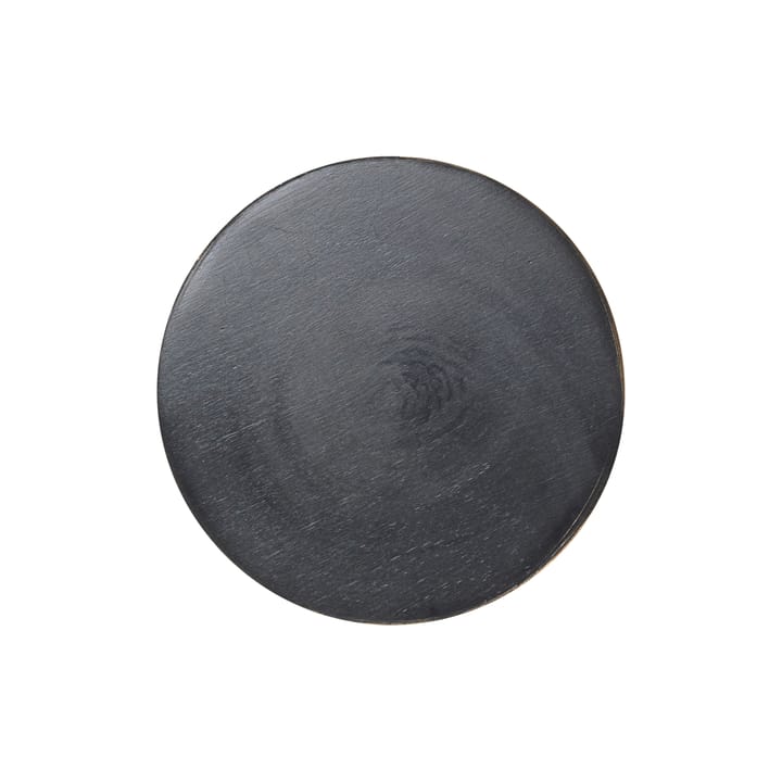 Gancho Flat Circle negro-latón - Ø7 cm - ferm LIVING