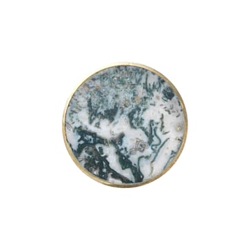 Gancho Stone grande - musgo de ágata-latón - Ferm Living