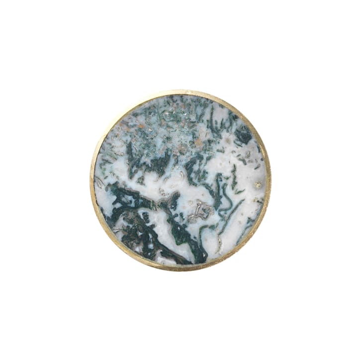 Gancho Stone grande, musgo de ágata-latón Ferm Living