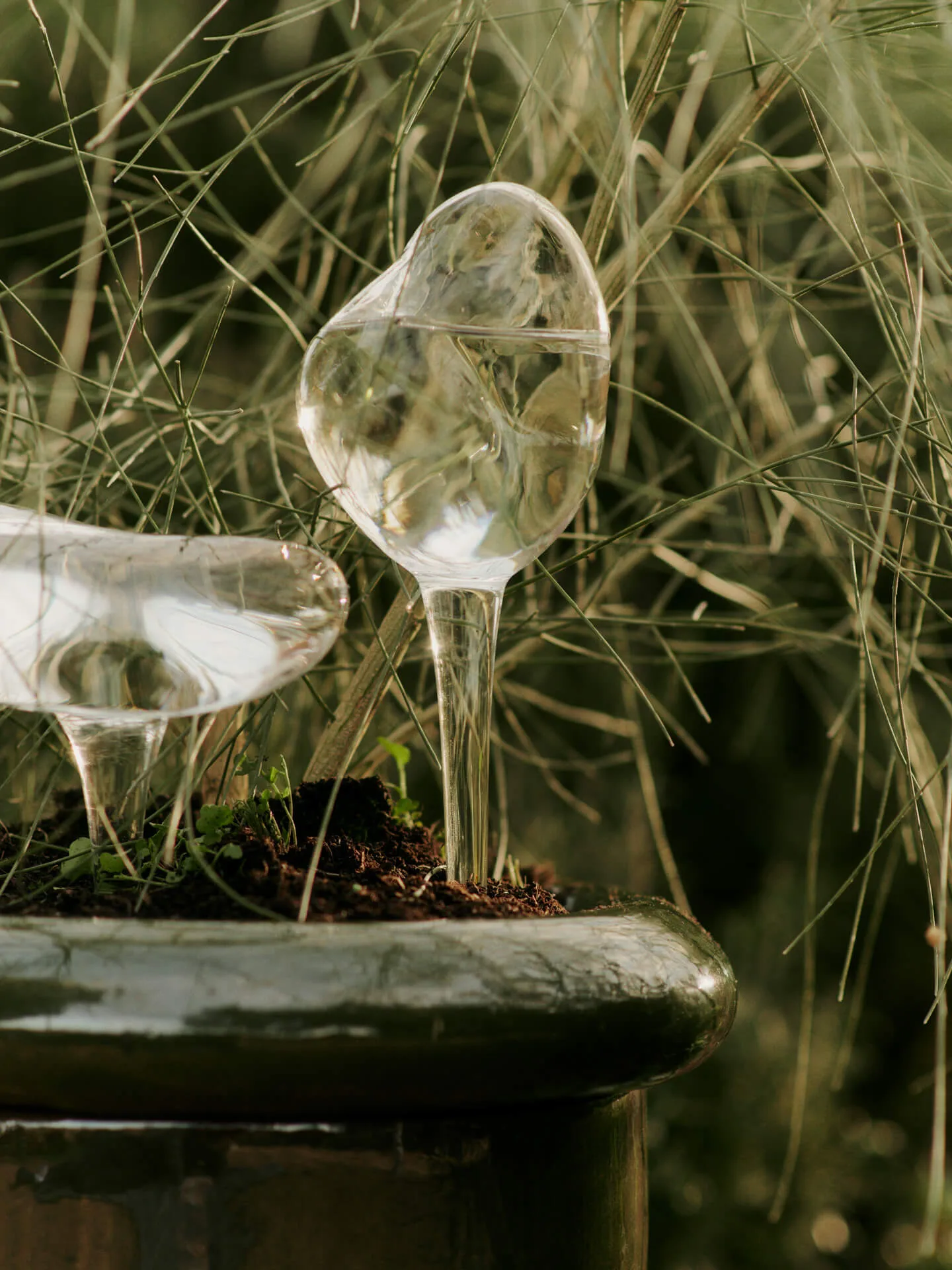 Globos de riego Mercury 2 piezas, Clear Ferm Living