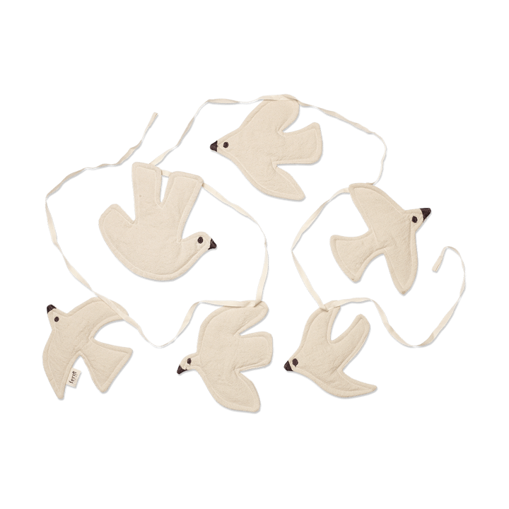 Guirnalda Swif bird 220 cm - Undyed - Ferm Living