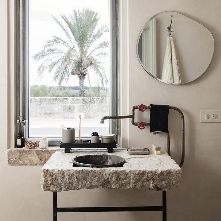 Jabonera Bon, Beige-negro Ferm Living