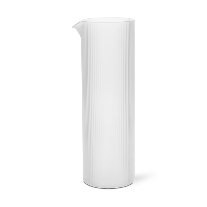 Jarra de agua Ripple 1,12 L - Frosted - Ferm Living