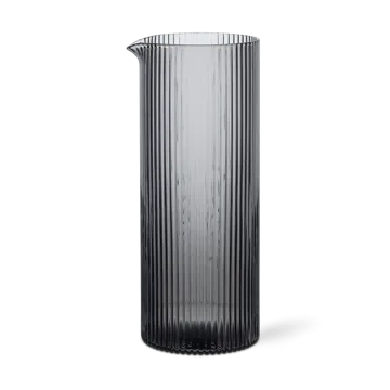 Jarra de leche Ripple 40 cl - Smoked grey - Ferm Living