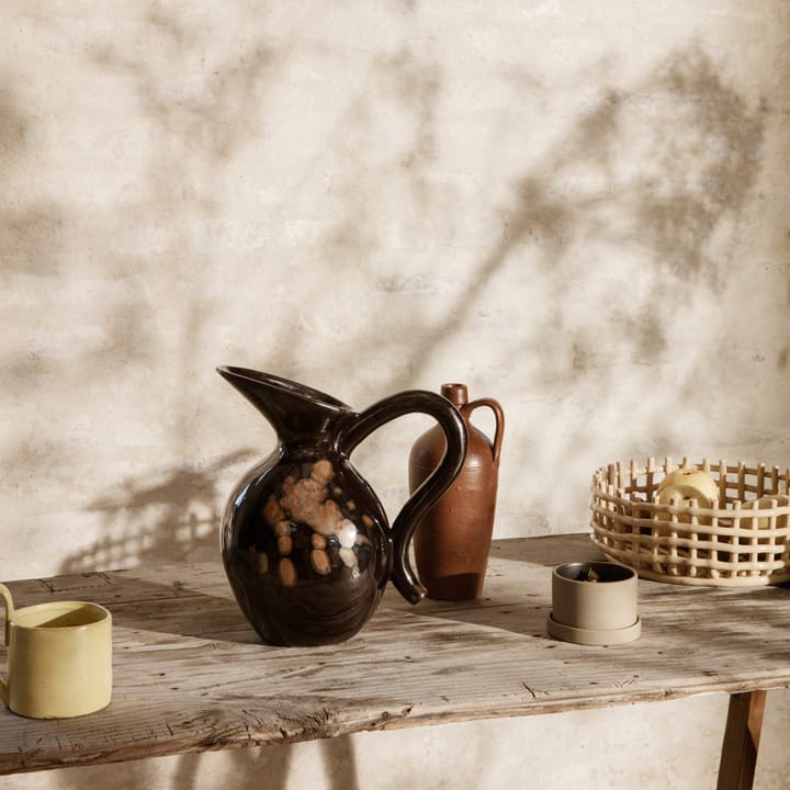 Jarra Verso - Black-brown - ferm LIVING