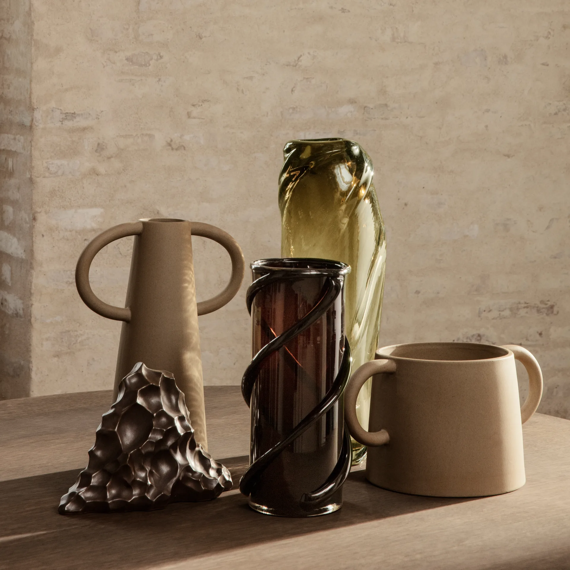 Jarrón Anse, Natural Ferm Living