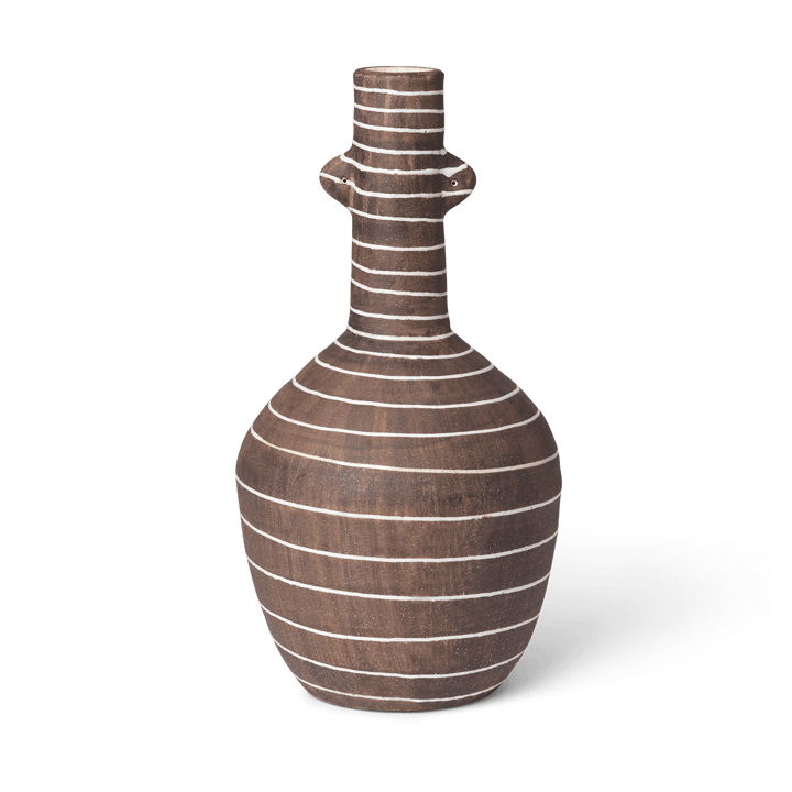 Jarrón Brura 32 cm - Coffee-white - Ferm Living