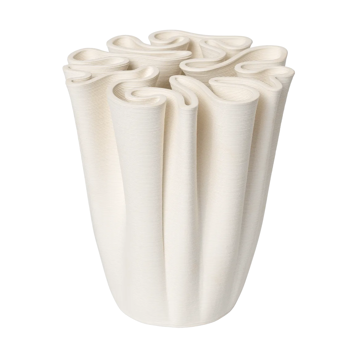 Jarrón Dedali 18 cm, Off-white Ferm Living