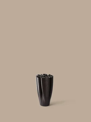 Jarrón Dedali 25 cm - Dark brown - Ferm Living