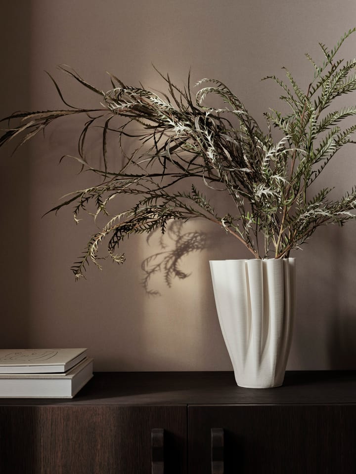 Jarrón Dedali 25 cm, Off-white Ferm Living