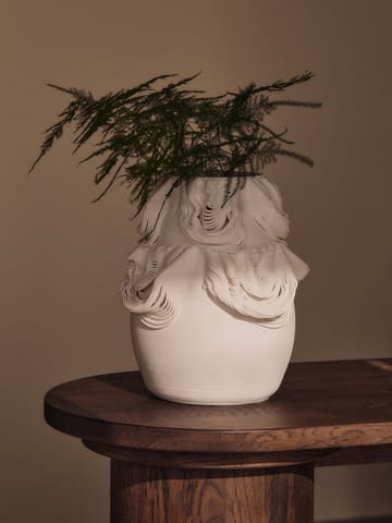 Jarrón Drisca 23 cm - Off-white - Ferm Living