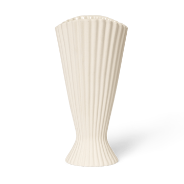 Jarrón Fountain 23 cm - Off white - Ferm Living