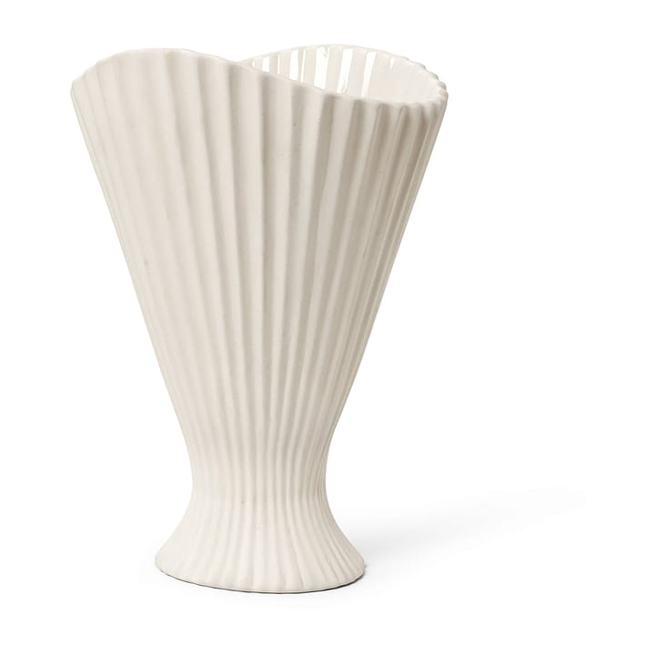 Jarrón Fountain - off white - Ferm LIVING