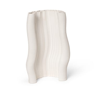 Jarrón Moire 19x30 cm - Off-white - Ferm Living