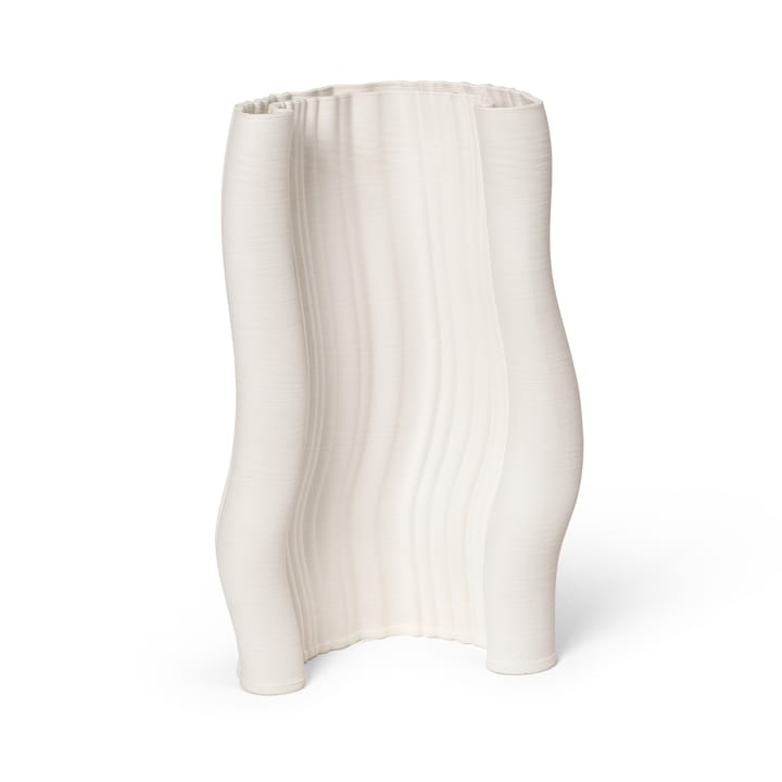 Jarrón Moire 19x30 cm - Off-white - Ferm Living