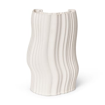 Jarrón Moire 19x30 cm - Off-white - Ferm Living