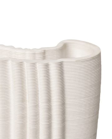 Jarrón Moire 19x30 cm - Off-white - Ferm Living