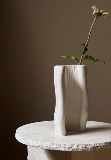 Jarrón Moire 19x30 cm - Off-white - Ferm Living