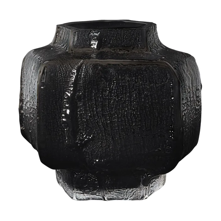 Jarrón Mokuri - Black, 15 cm - Ferm Living