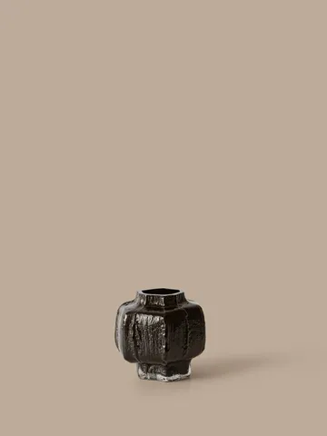 Jarrón Mokuri - Black, 15 cm - Ferm Living