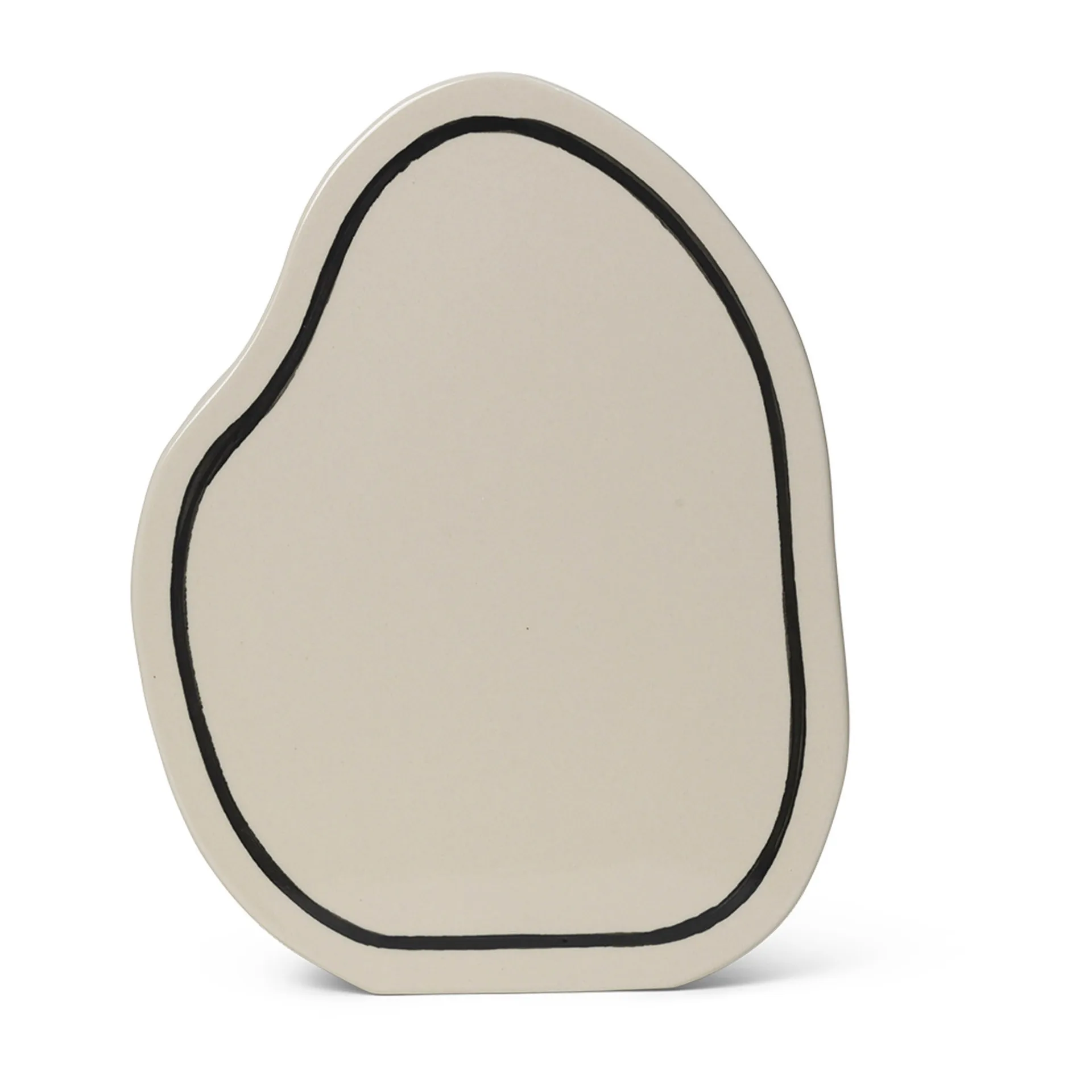 Jarrón Paste rounded 28 cm, Off-white Ferm Living