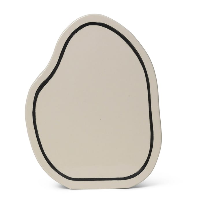 Jarrón Paste rounded 28 cm - Off-white - ferm LIVING