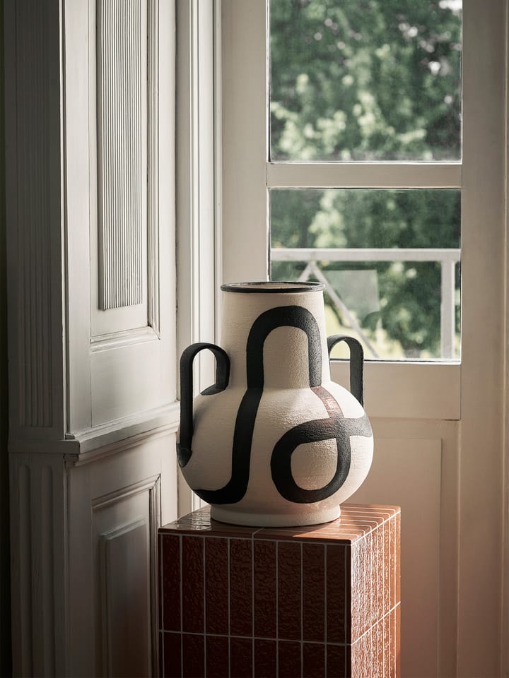 Jarrón Trace, Blanco roto Ferm Living
