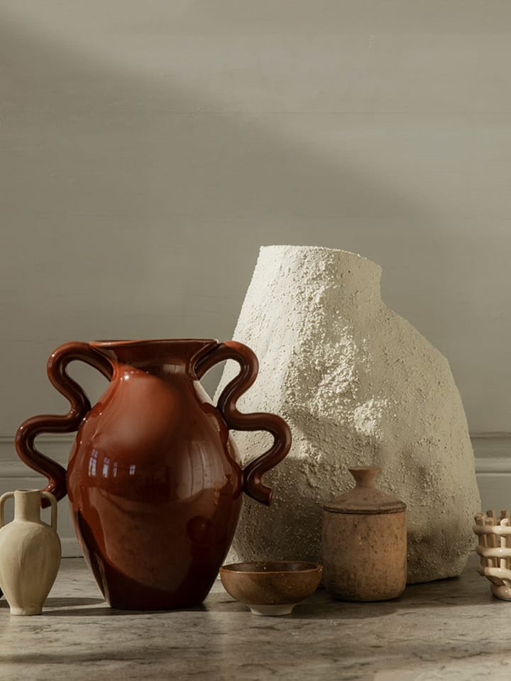 Jarrón Verso 27 cm, Terracotta Ferm Living