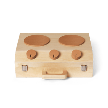 Juego de cocina Toro Suitcase Kitchen para niños - Natural - Ferm Living