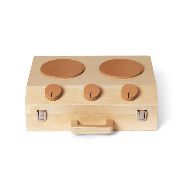 Juego de cocina Toro Suitcase Kitchen para niños, Natural Ferm Living