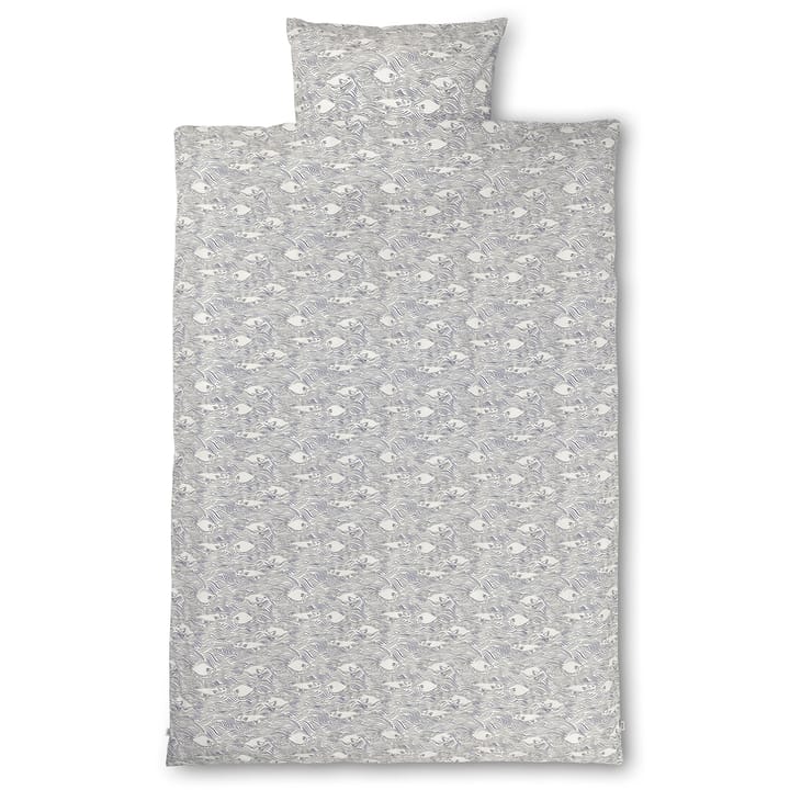 Juego de funda nórdica Stream 140x200 cm - Off white - Ferm LIVING