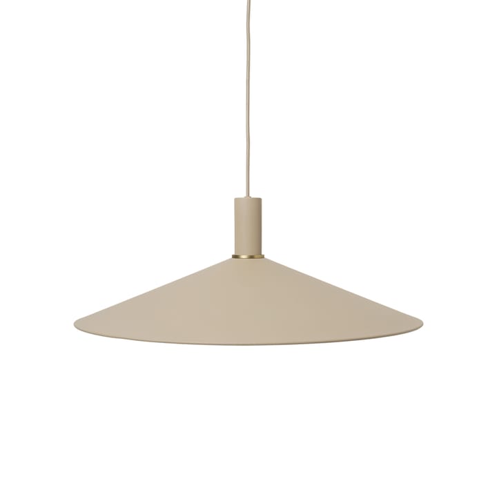 Lámpara colgante Collect, Cashmere, low, angle shade Ferm Living