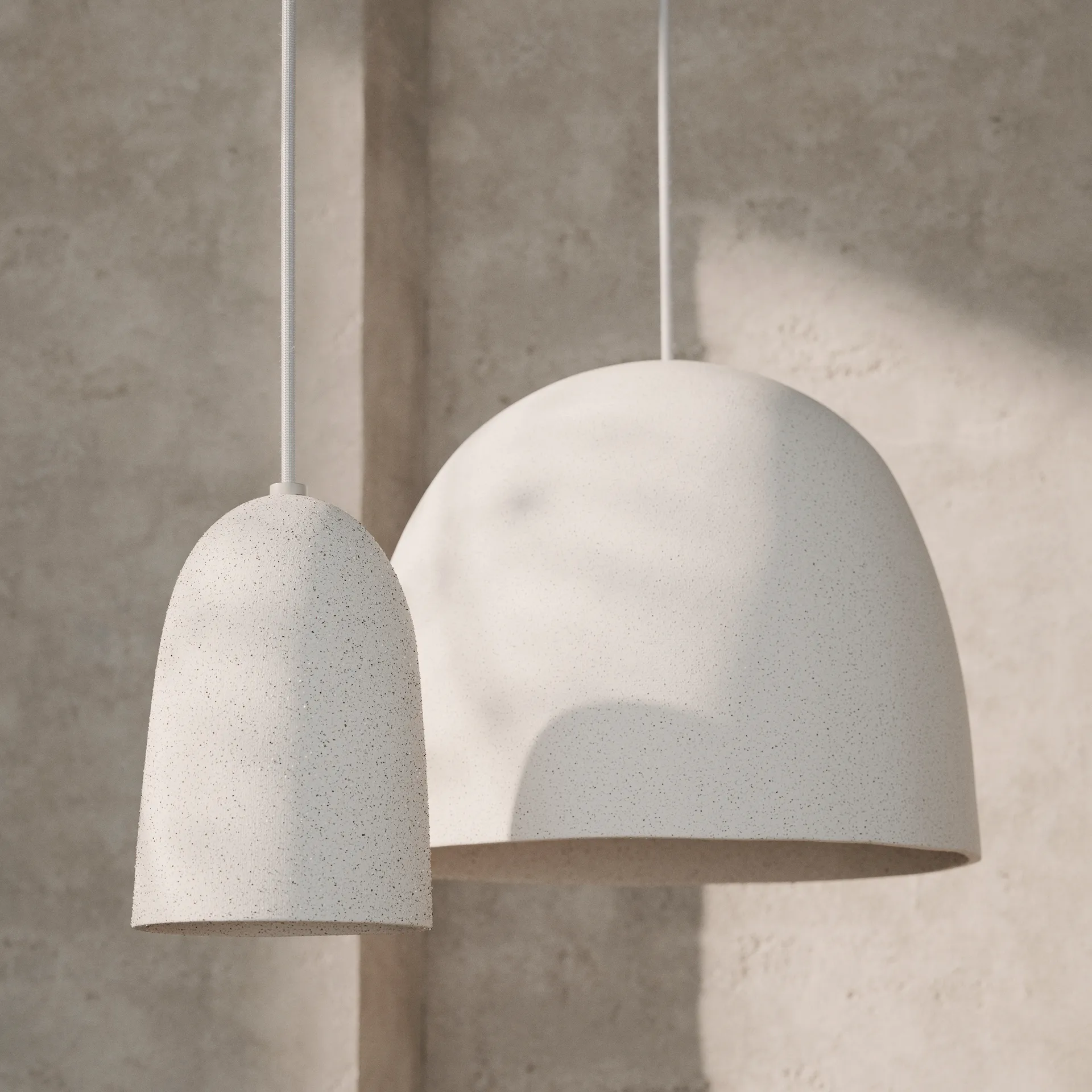 Lámpara colgante Speckle Ø11,6 cm, Off white Ferm Living