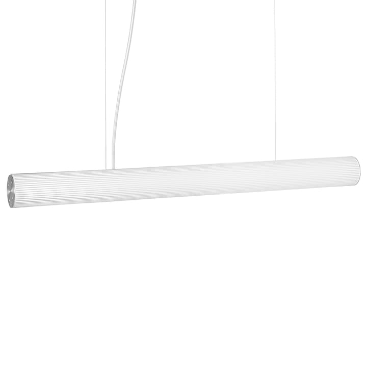 Lámpara colgante Vuelta 100 cm - blanco-acero inoxidable - Ferm LIVING