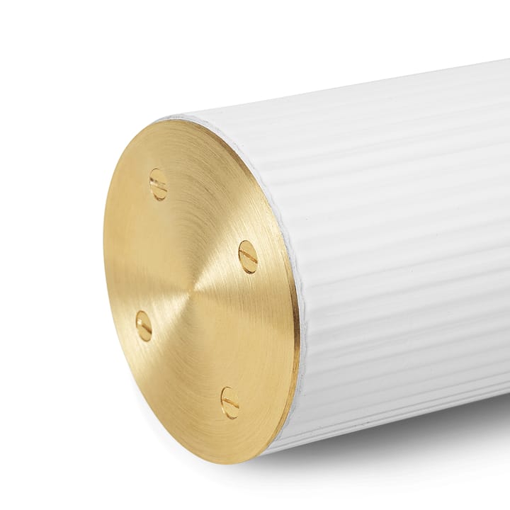 Lámpara colgante Vuelta 100 cm, blanco-latón Ferm Living