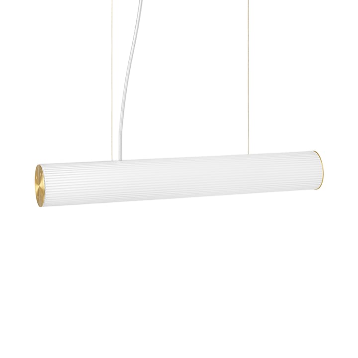 Lámpara colgante Vuelta 60 cm - blanco-latón - Ferm LIVING