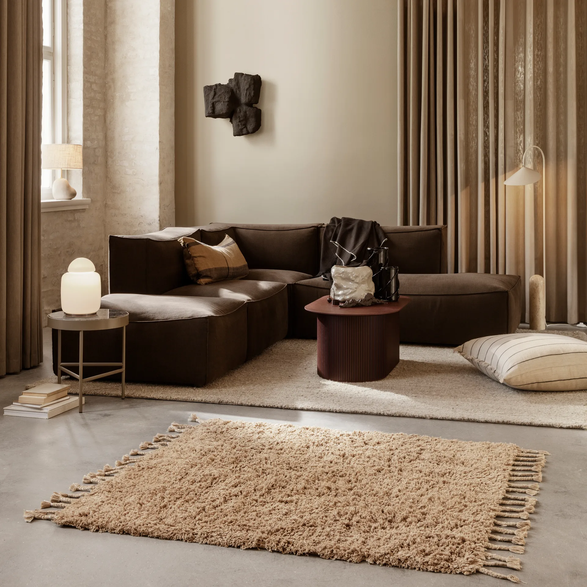 Lámpara de mesa Bell, blanco Ferm Living