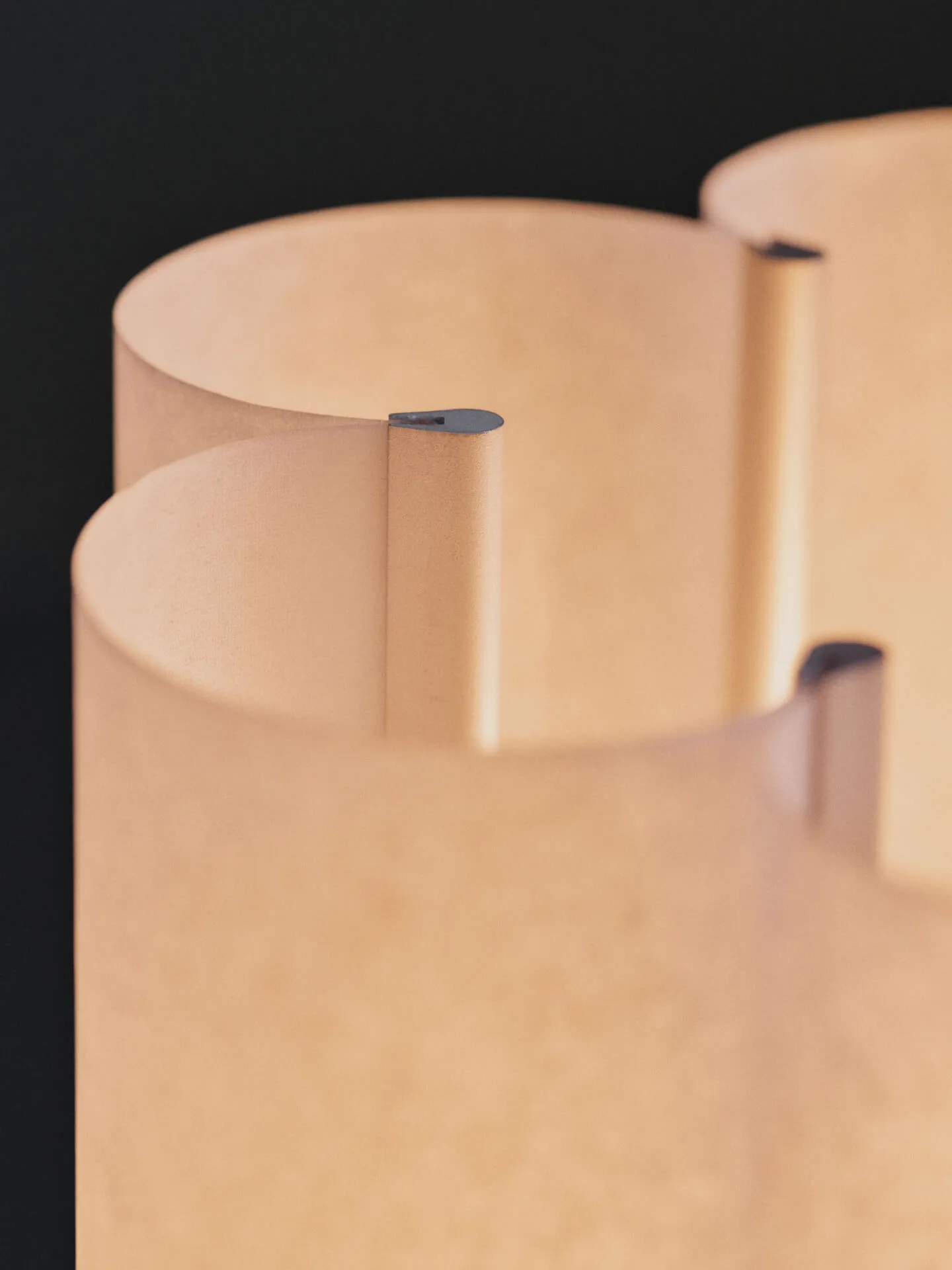 Lámpara de mesa Boe 28 cm, Silver-natural Ferm Living