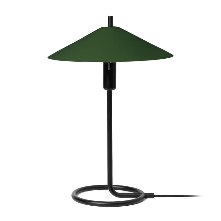 Lámpara de mesa Filo - Black-dark olive - Ferm LIVING