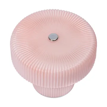 Lámpara de mesa portátil Ripple 10 cm - Pale rose - Ferm Living