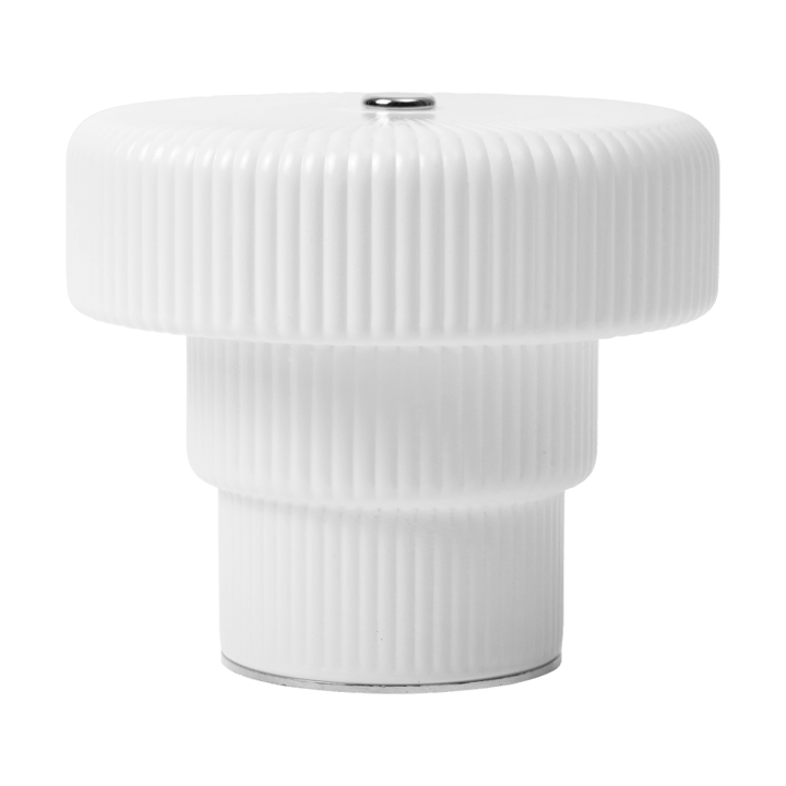 Lámpara de mesa portátil Ripple 10 cm - White - Ferm Living