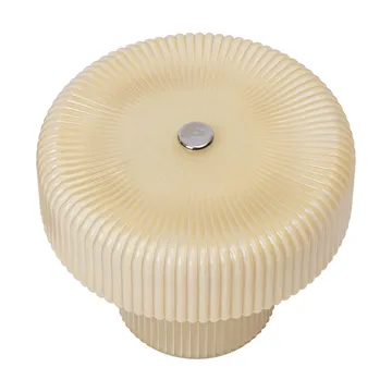 Lámpara de mesa portátil Ripple - Oat, 10 cm - Ferm Living
