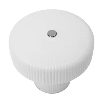 Lámpara de mesa portátil Ripple - White (blanco), 10 cm - Ferm Living