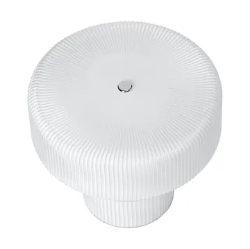 Lámpara de mesa portátil Ripple - White (blanco), 16,5 cm - Ferm Living