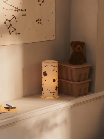 Lámpara de mesa Skye  - Natural-bronze - Ferm Living