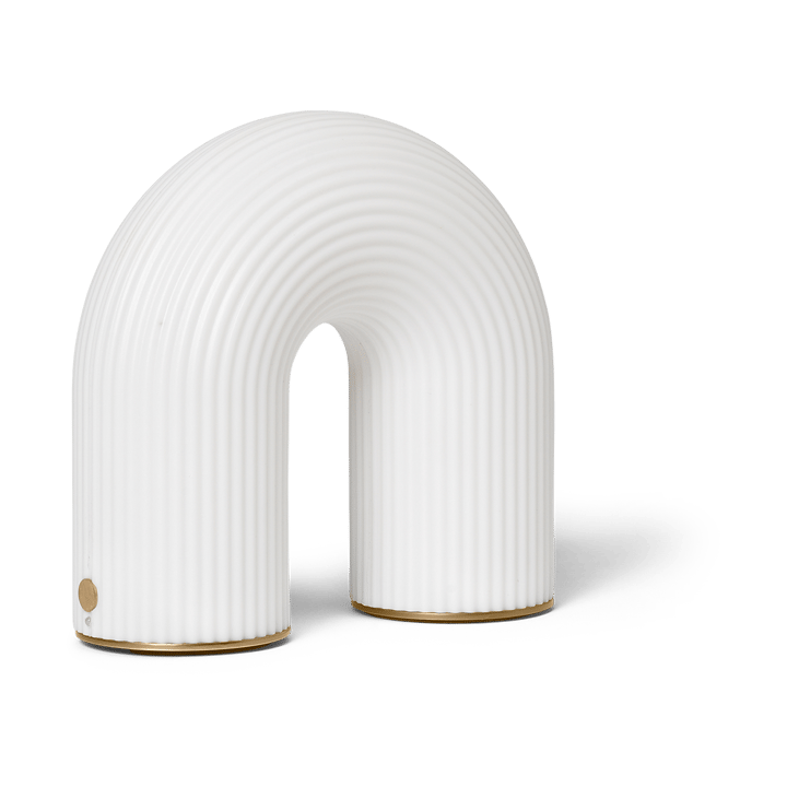 Lámpara de mesa Vuelta portable, White Ferm Living