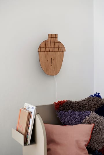 Lámpara de pared Acorn lamp - roble aceitado - Ferm Living